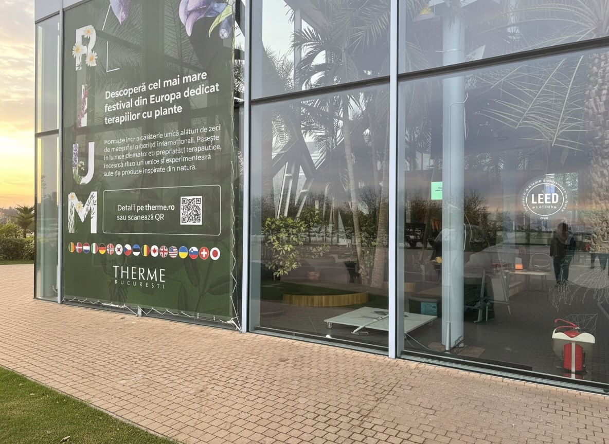 Galaxy, The Palm y Elysium en las Termas de Bucarest